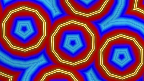 Kaleidoscope wallpaper. Stock Footage 266857849