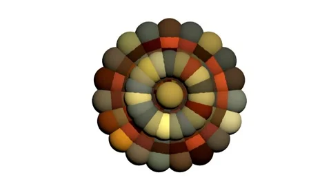 Kaleidoscope wallpaper. Stock Footage 266858360