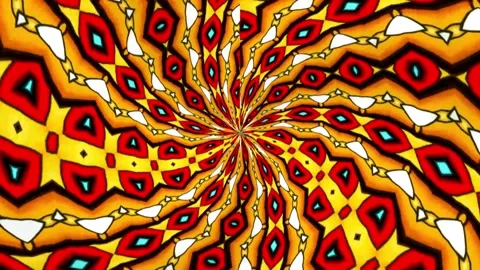 Kaleidoscope wallpaper. Stock Footage 266858563