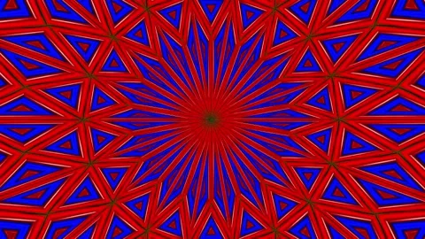 Kaleidoscope wallpaper. Stock Footage 266877124