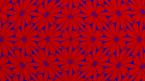 Kaleidoscope wallpaper. Stock Footage 266877485