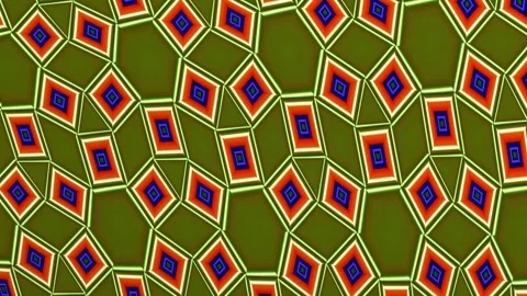Kaleidoscope wallpaper. Video stock 266885219