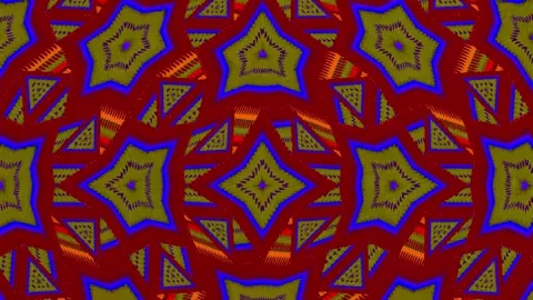 Kaleidoscope wallpaper. Stock Footage 266887824