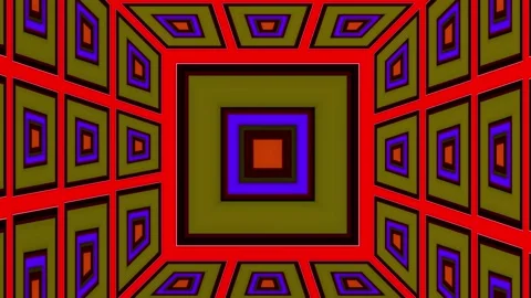 Kaleidoscope wallpaper. Video stock 266887829