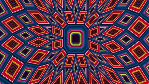 Kaleidoscope wallpaper. Stock Footage 266887925
