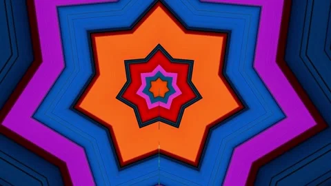 Kaleidoscope wallpaper. Stock Footage 266890698