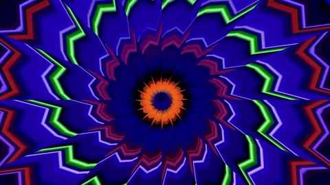 Kaleidoscope wallpaper. Stock Footage 266891337