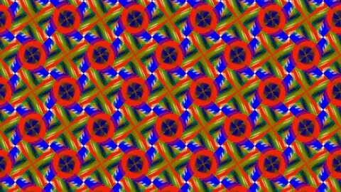 Kaleidoscope wallpaper. Stock Footage 266891948