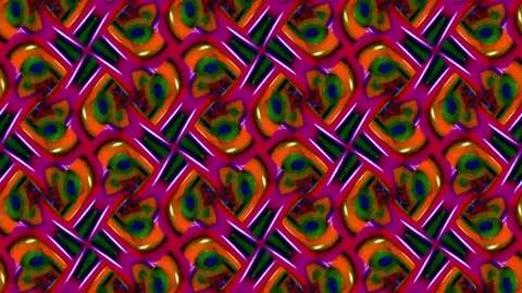 Kaleidoscope wallpaper. Stock-Footage 266891958