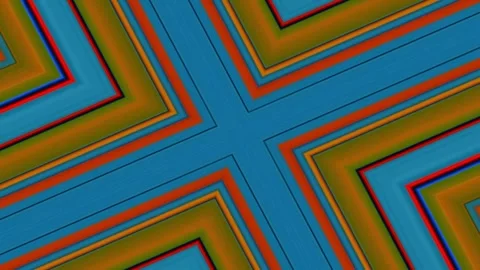 Kaleidoscope wallpaper. Video stock 267013615