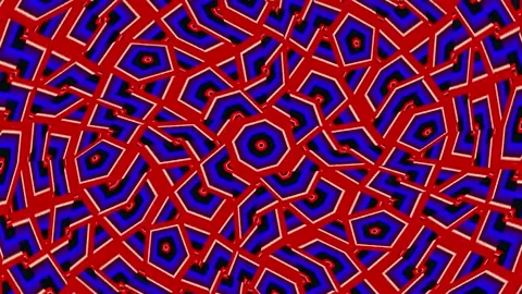 Kaleidoscope wallpaper. Stockbeeldmateriaal 267013645