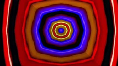 Kaleidoscope wallpaper. Video stock 267013954