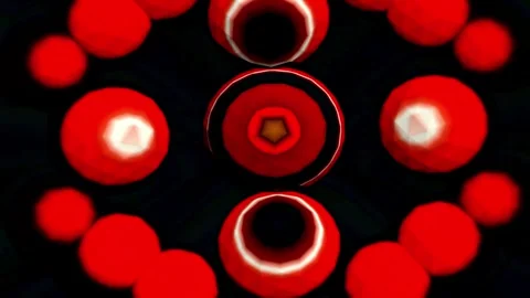 Kaleidoscope wallpaper. Stock Footage 267013983