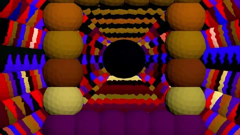 Kaleidoscope wallpaper. Video stock 267013984