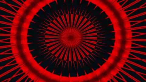 Kaleidoscope wallpaper. Video stock 267014067