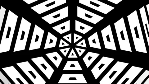 Kaleidoscope wallpaper. Stock Footage 267014387