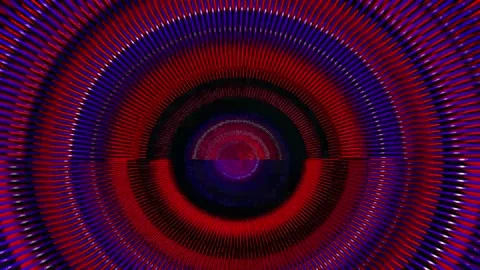 Kaleidoscope wallpaper. Stock Footage 267014458