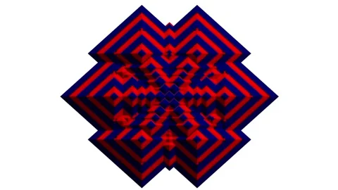Kaleidoscope wallpaper. Stock Footage 267035835