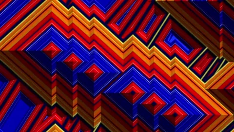 Kaleidoscope wallpaper. Stock Footage 267035842