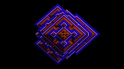 Kaleidoscope wallpaper. Stock-Footage 267035888