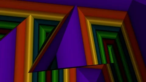 Kaleidoscope wallpaper. Video stock 267035938