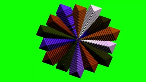 Kaleidoscope wallpaper. Stock-Footage 267036087