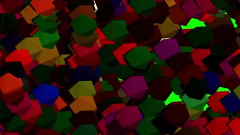 Kaleidoscope wallpaper. Video stock 267036097
