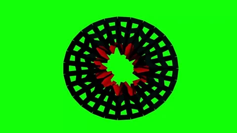 Kaleidoscope wallpaper. Stock Footage 267036157