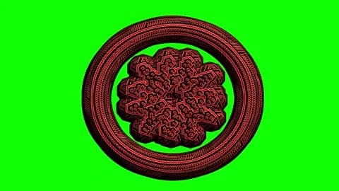 Kaleidoscope wallpaper. Stock Footage 267036270