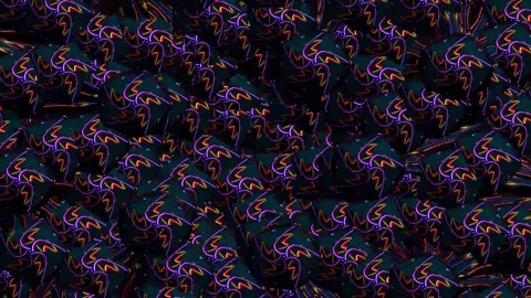 Kaleidoscope wallpaper. Stock Footage 267037022