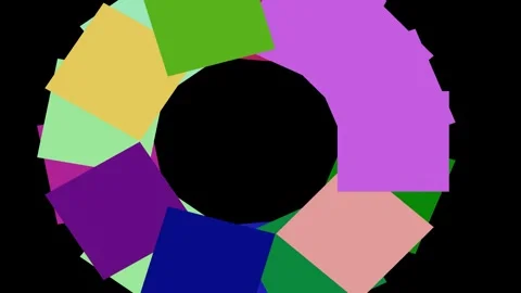 Kaleidoscope wallpaper. Stock Footage 267037426