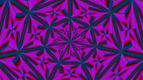 Kaleidoscope wallpaper. Stock Footage 267037581