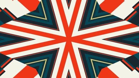 Kaleidoscope wallpaper. 스톡 동영상 267044616
