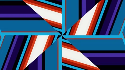 Kaleidoscope wallpaper. Video stock 267044709
