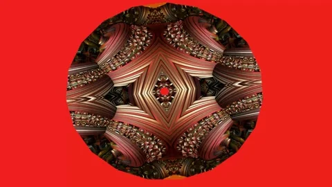 Kaleidoscope wallpaper. Stock Footage 267044790
