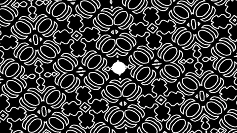 Kaleidoscope wallpaper. Stock Footage 267044796