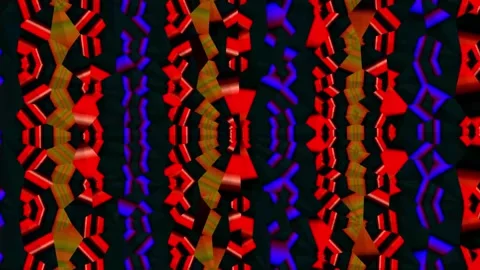 Kaleidoscope wallpaper. Stock Footage 267045558