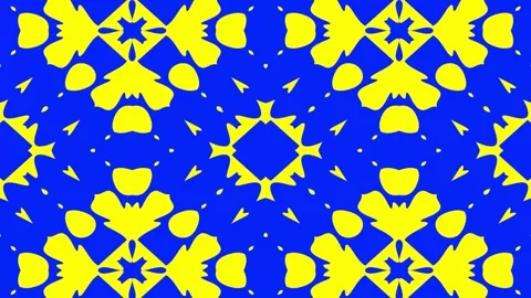 Kaleidoscope wallpaper. Stock Footage 267045581