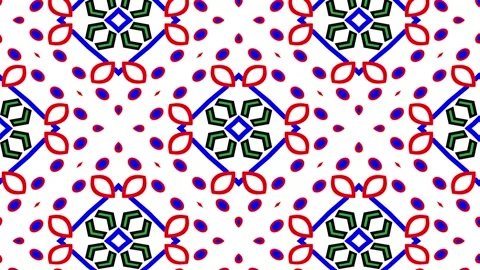 Kaleidoscope wallpaper. Stock Footage 267045597