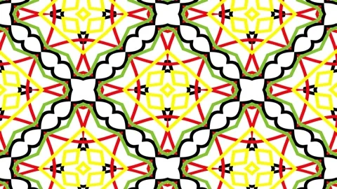Kaleidoscope wallpaper. Stock Footage 267045687