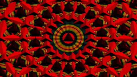 Kaleidoscope wallpaper. Stock Footage 267045739