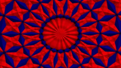 Kaleidoscope wallpaper. Stock Footage 267045768