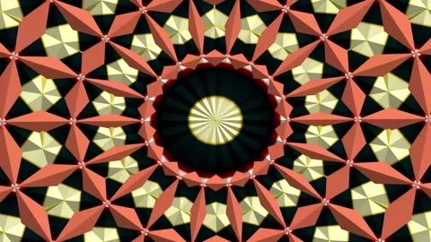 Kaleidoscope wallpaper. Stock Footage 267045786