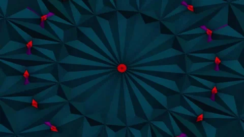 Kaleidoscope wallpaper. Stock Footage 267045829