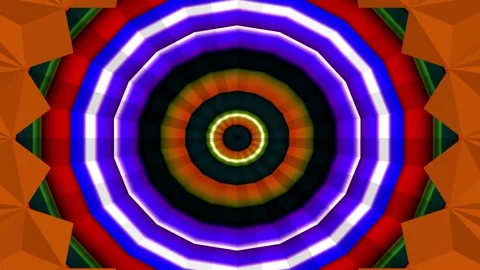 Kaleidoscope wallpaper. Stock Footage 267045893