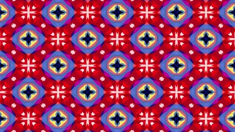 Kaleidoscope wallpaper. Video stock 267046727