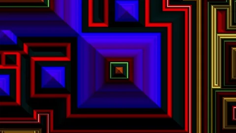Kaleidoscope wallpaper. Stock Footage 267046963