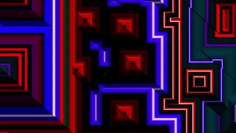 Kaleidoscope wallpaper. Stock Footage 267046965