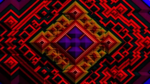 Kaleidoscope wallpaper. Stock Footage 267047085