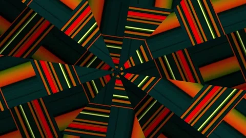 Kaleidoscope wallpaper. Stock Footage 267047725